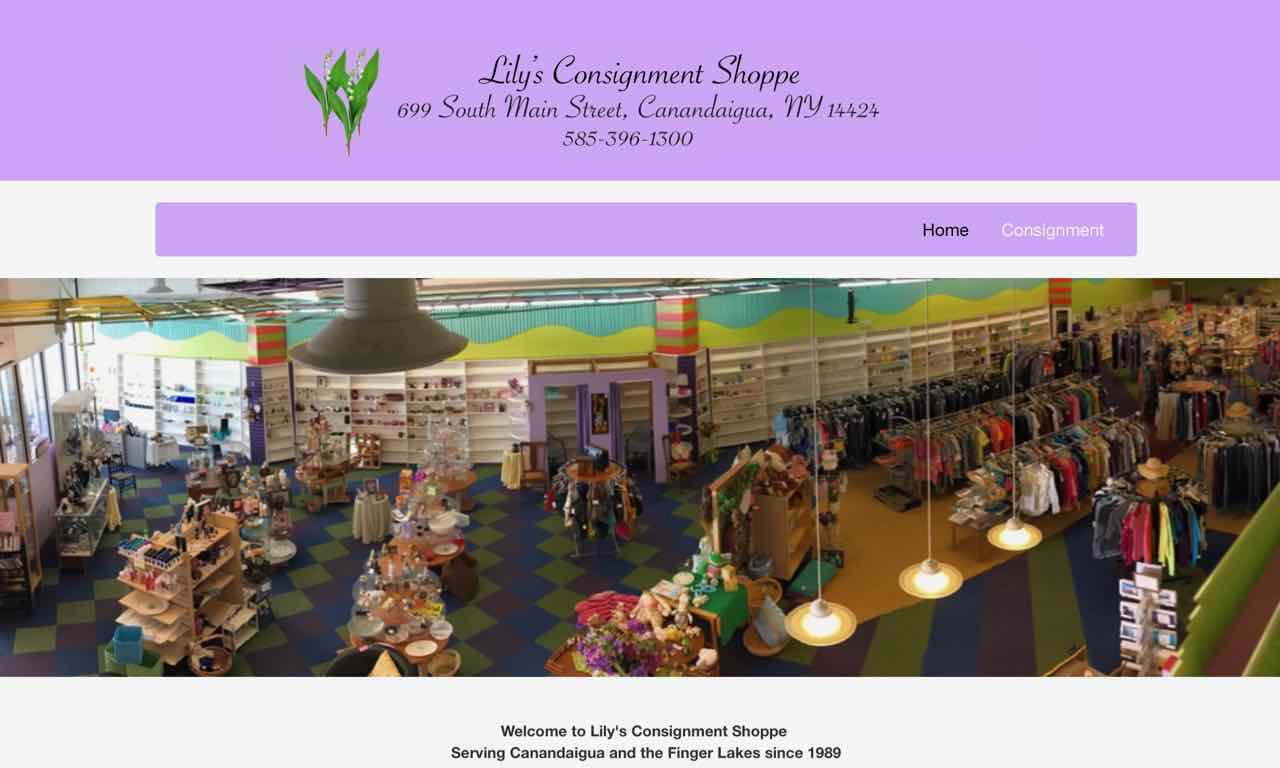 Lilys Consignment Shoppe, Canandaigua, NY 