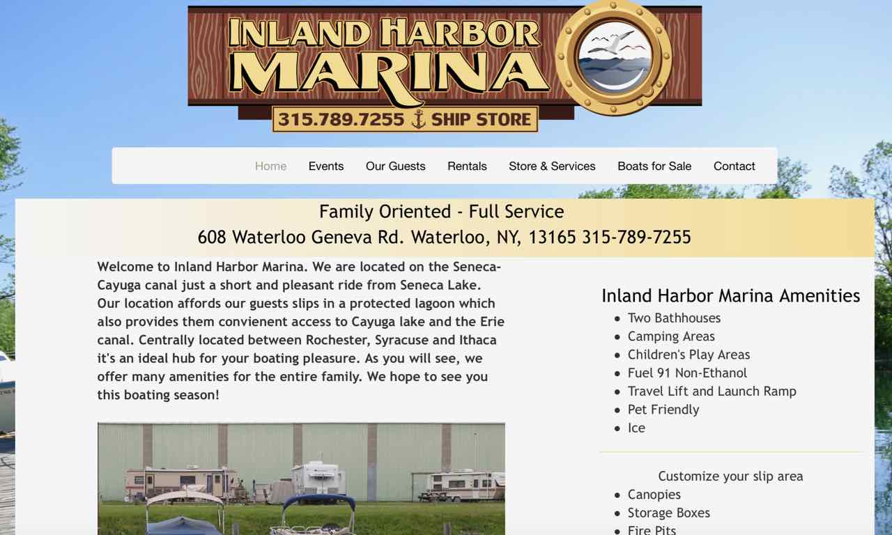 Inland Harbor Marina Waterloo NY 