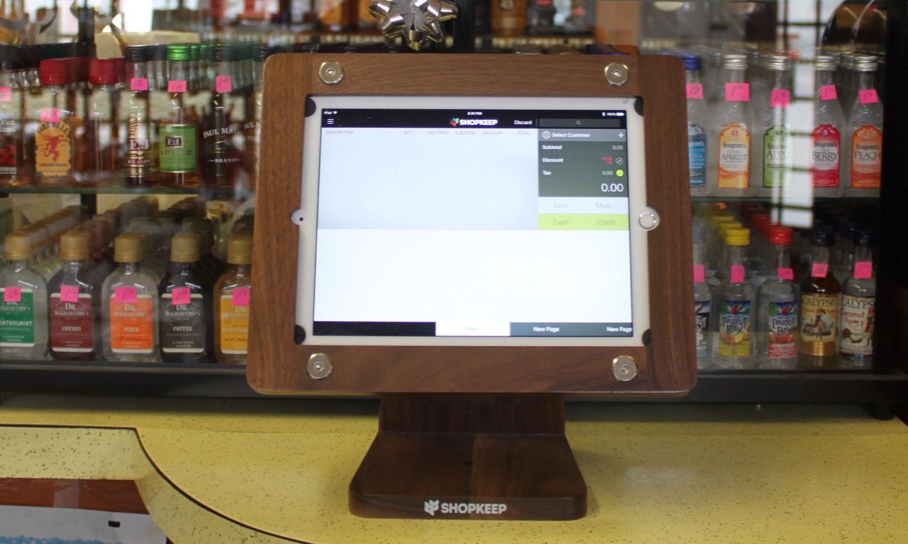 Point of Sale - Selection and Installation Saglimbeni's Liquor Store Geneva